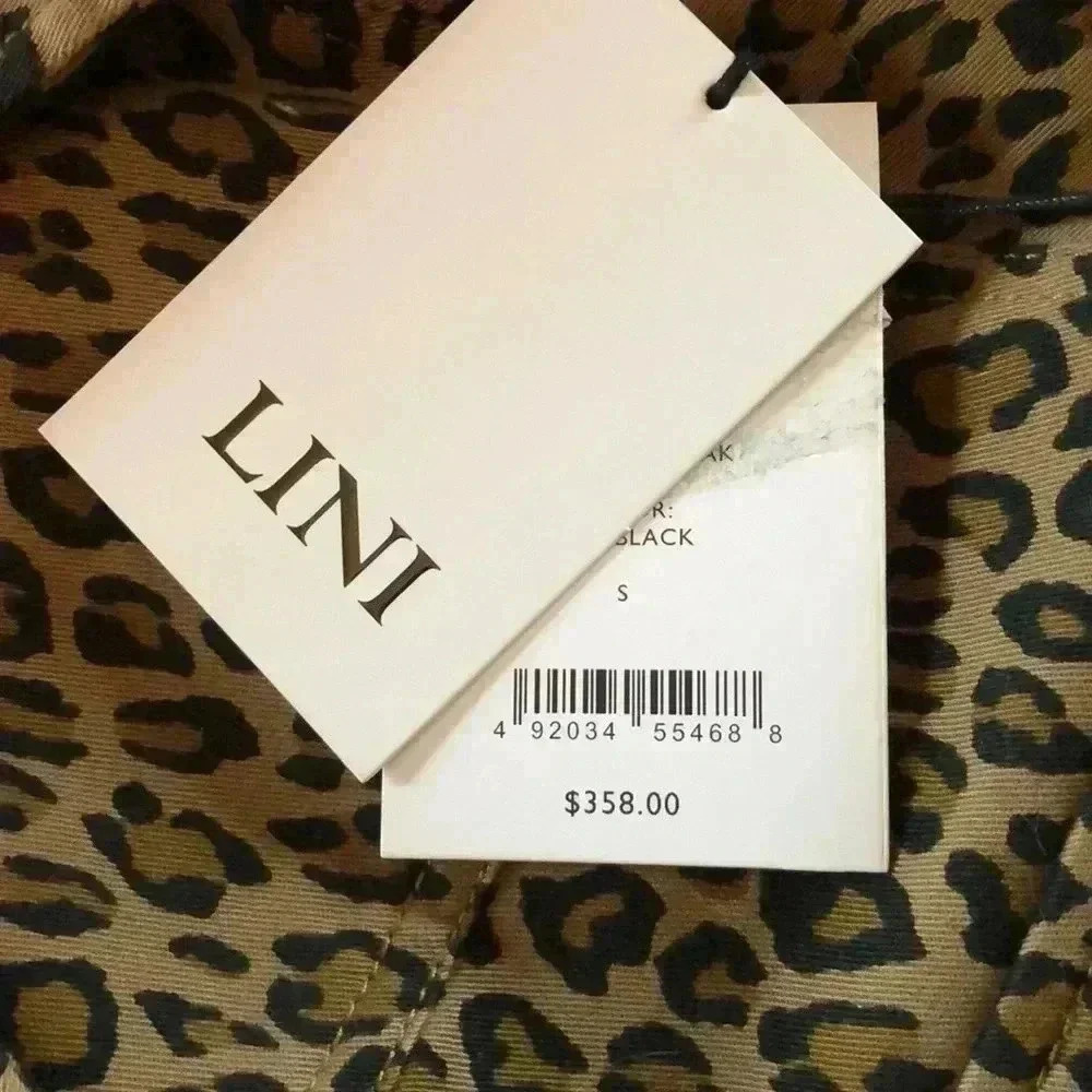 LINI Camille Leopard-Print Jacket - 100% Exclusive from Bloomingdales - Picture 5 of 9